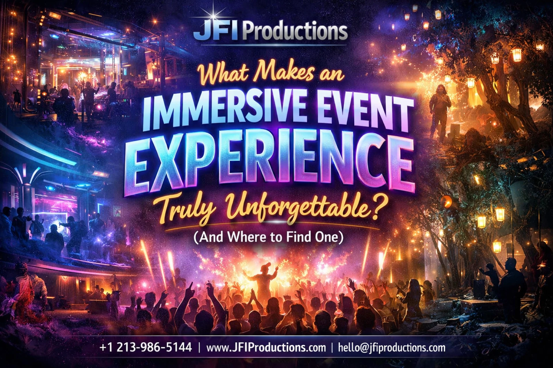 What Makes an Immersive Event Experience Truly Unforgettable? (And Where to Find One)