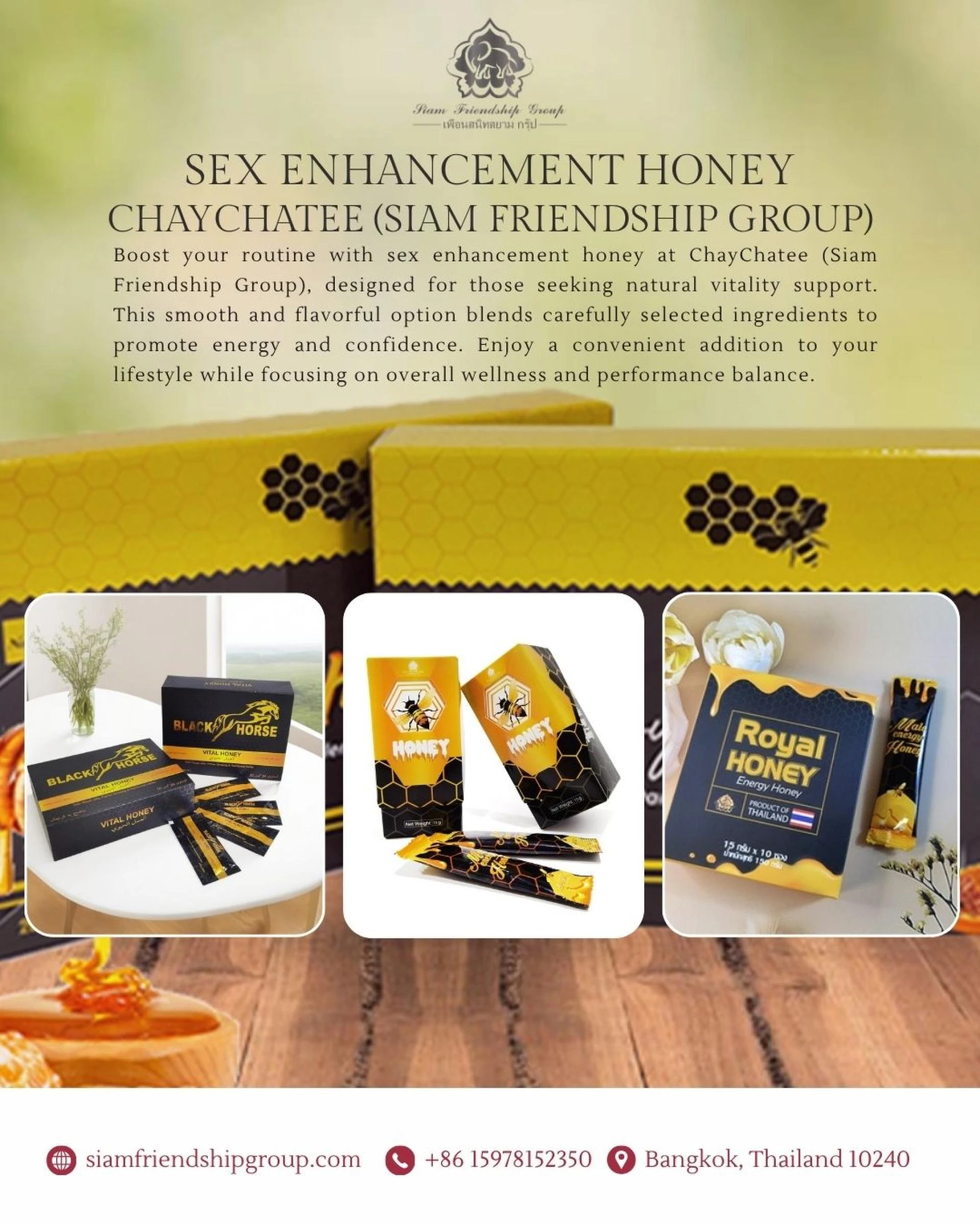 Sex Enhancement Honey | Chaychatee (Siam Friendship Group)