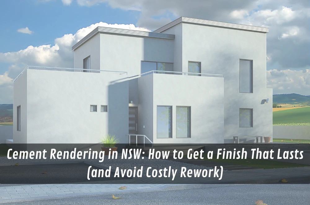 Cement Rendering in NSW: How to Get a Finish That Lasts (and Avoid Costly Rework)