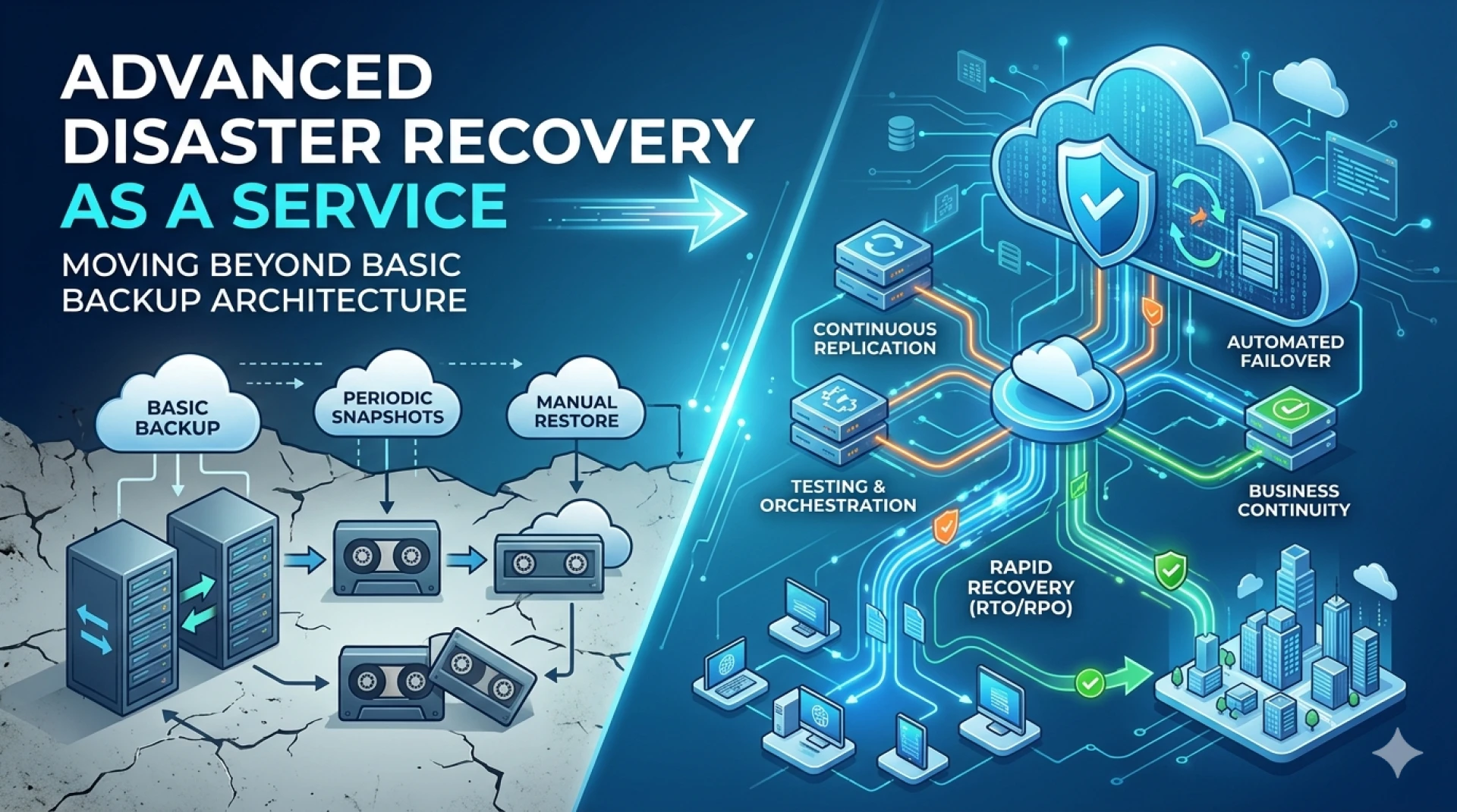 Advanced Disaster Recovery as a Service- Moving Beyond Basic Backup Architecture