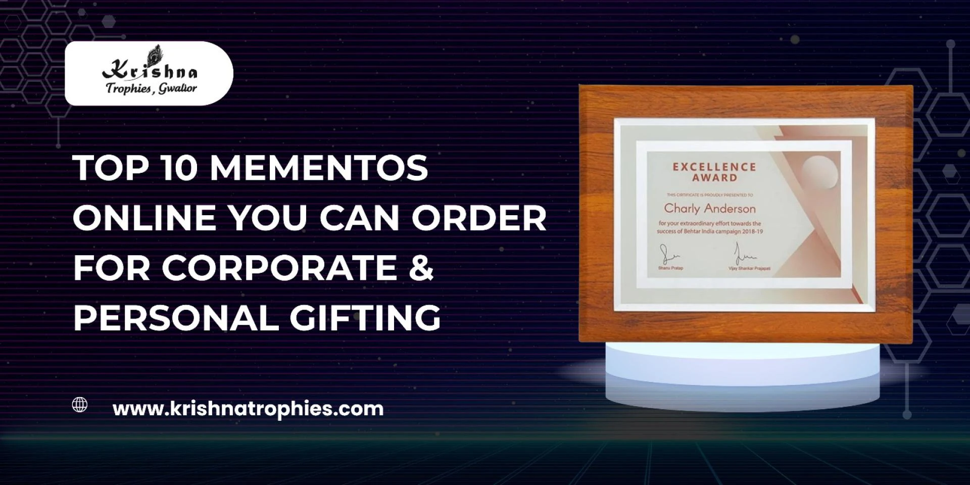 Top 10 Mementos Online You Can Order for Corporate & Personal Gifting
