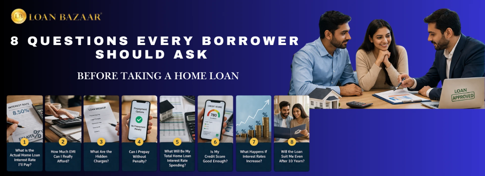 8 Questions Every Borrower Should Ask Before Taking a Home Loan