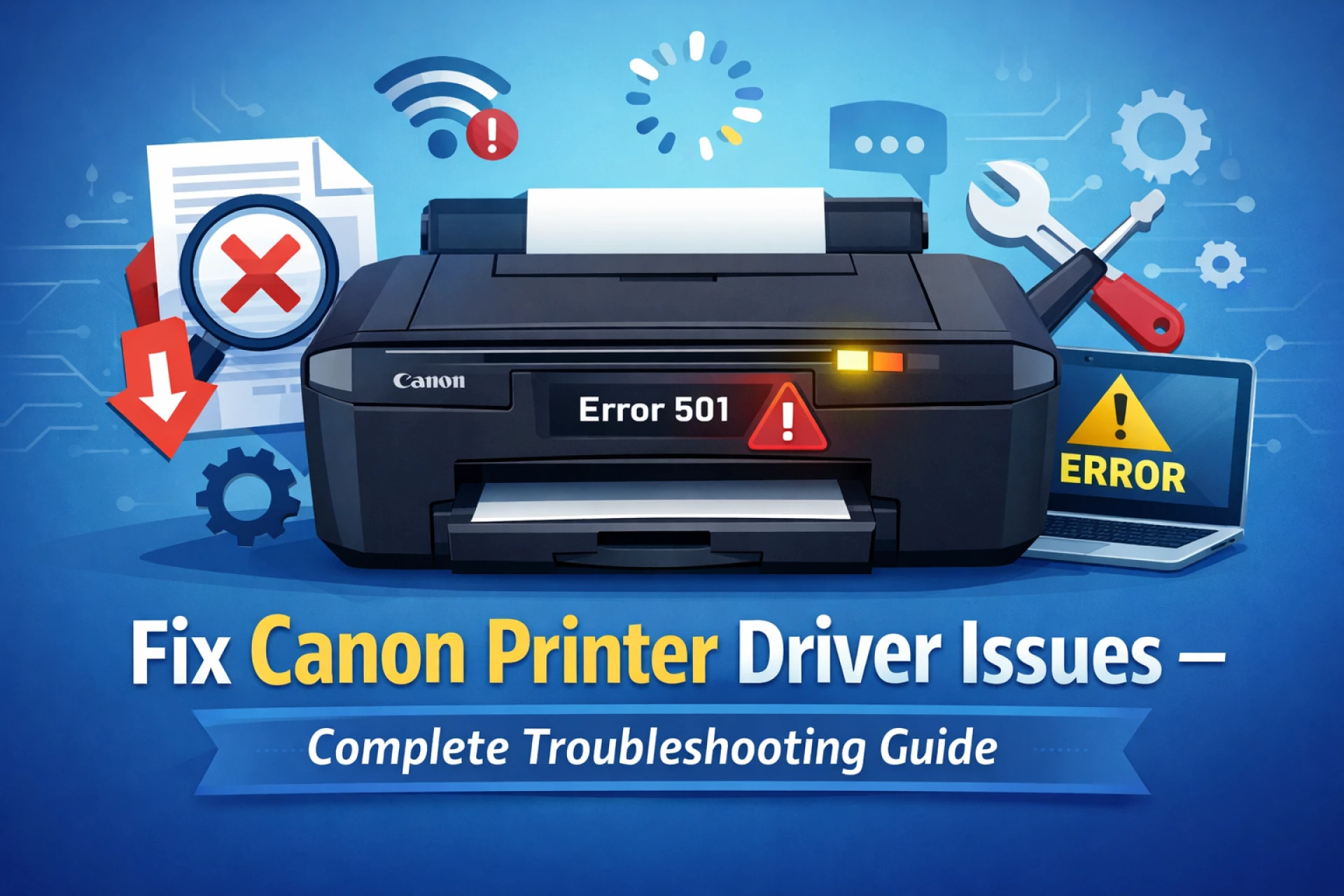 Fix Canon Printer Driver Issues – Complete Troubleshooting Guide