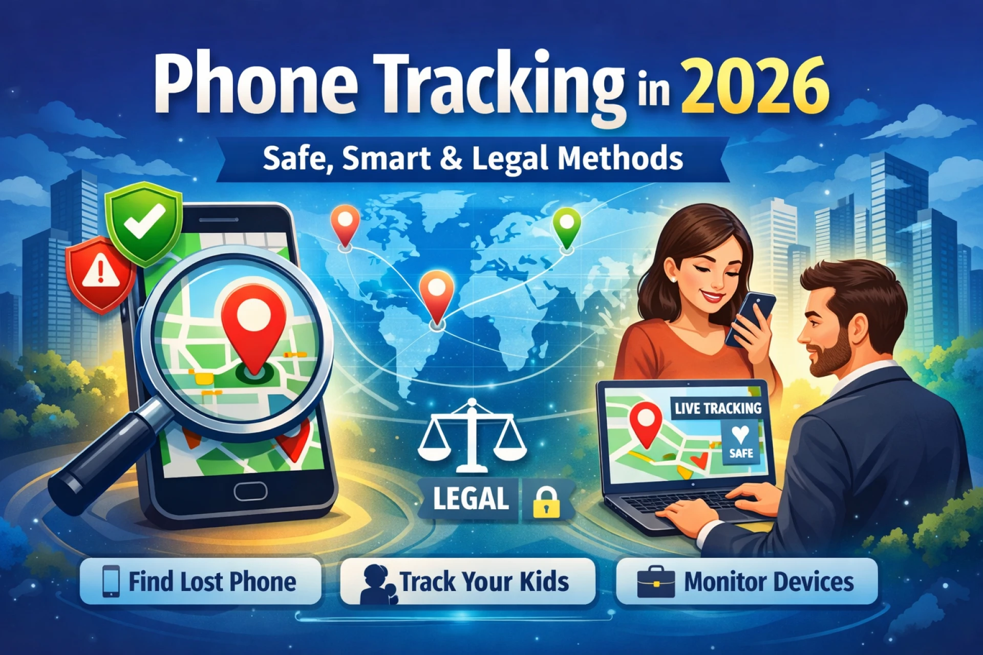 Phone Tracking in 2026: Safe, Smart & Legal Methods (Complete Guide)