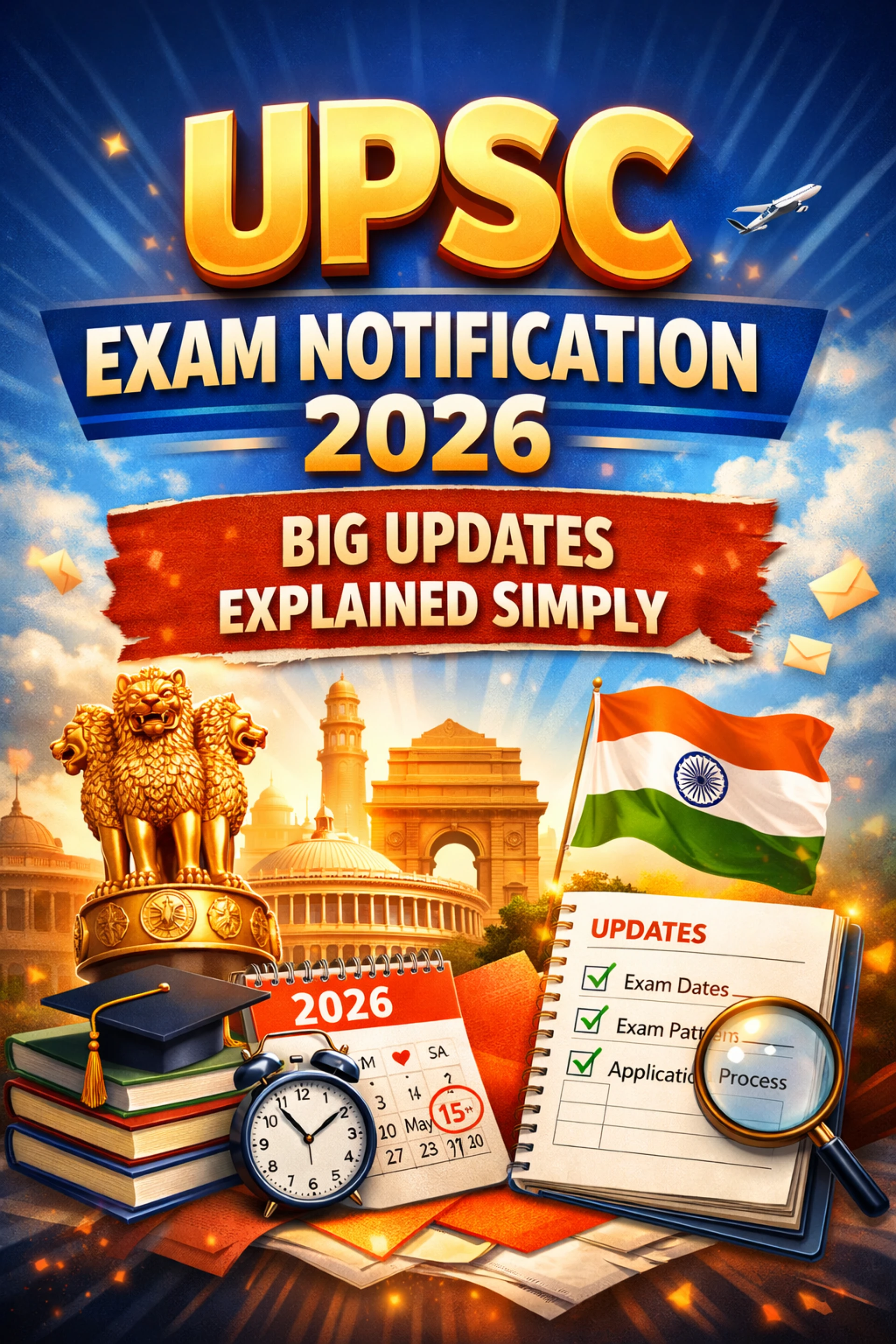 UPSC Exam Notification 2026: Big Updates Explained Simply
