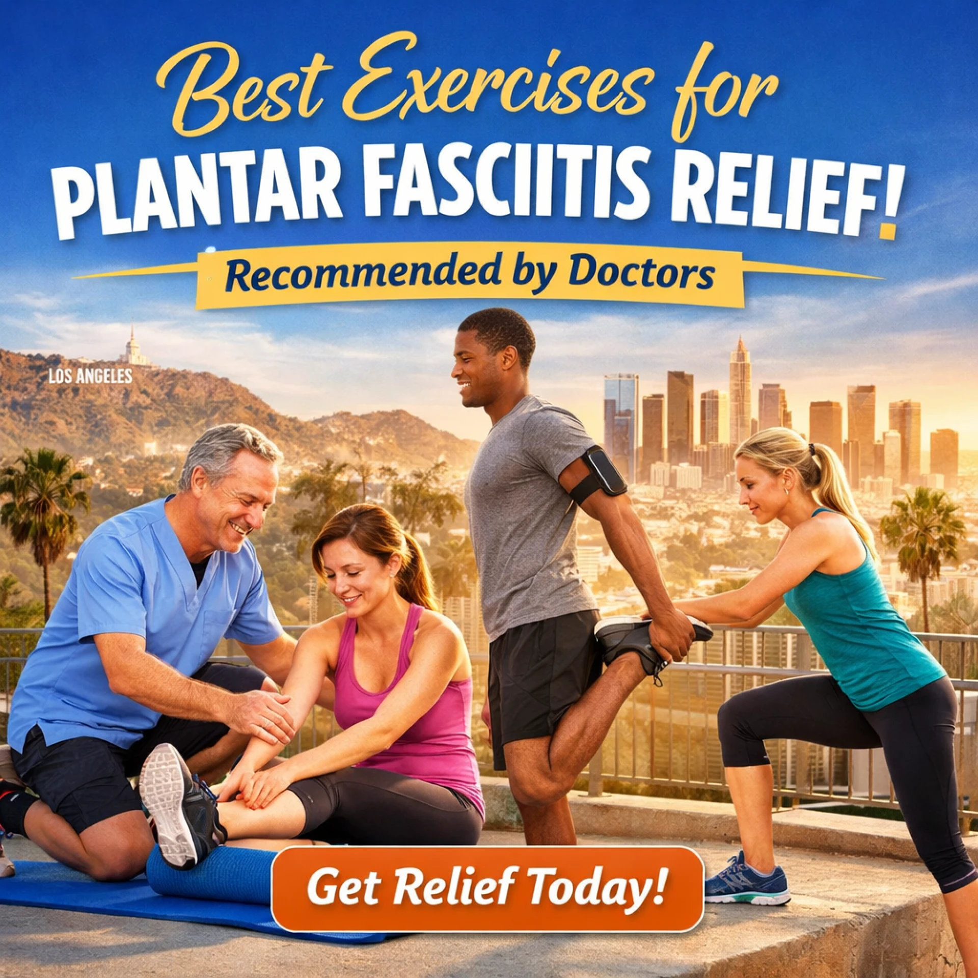 8 Doctor-Approved Exercises for Plantar Fasciitis Relief in Los Angeles, CA