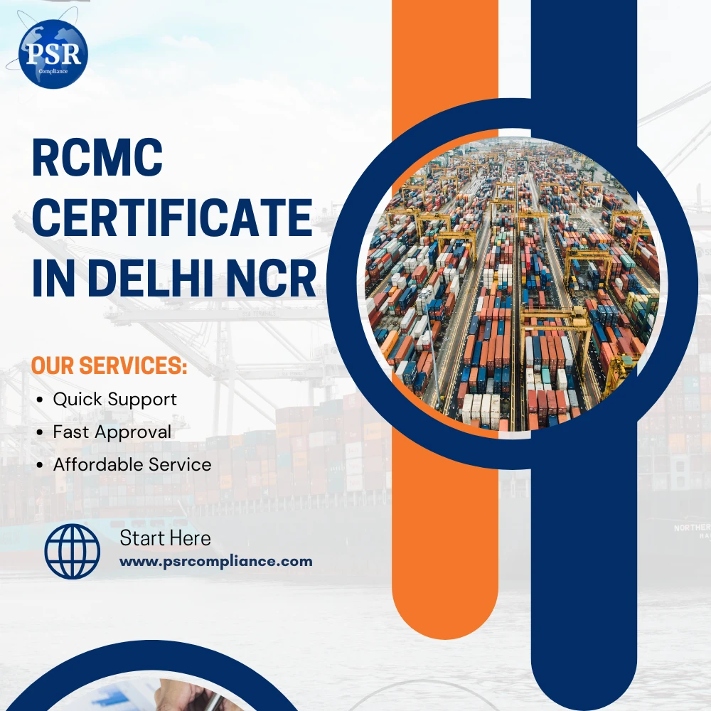 RCMC Certificate in Delhi NCR – Complete Guide for Exporters (2026)