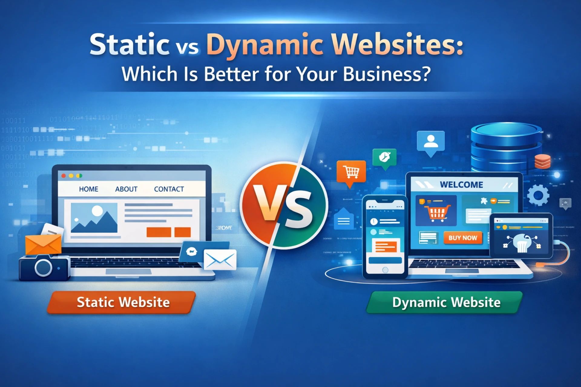 Which Is Better for Your Business: Static or Dynamic Websites?
