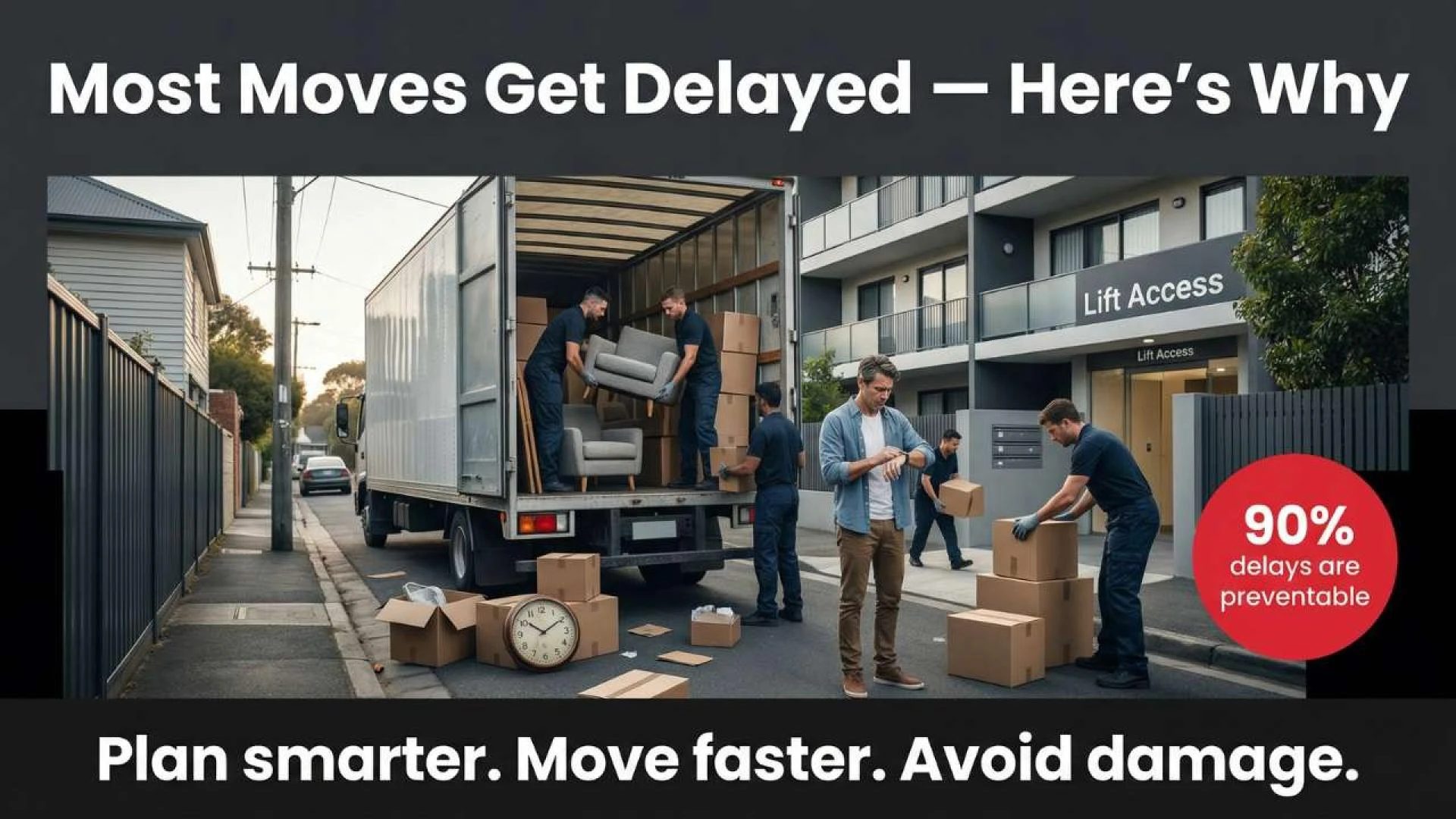 Why Most Melbourne Moves Get Delayed (And How Proper Planning Prevents It)