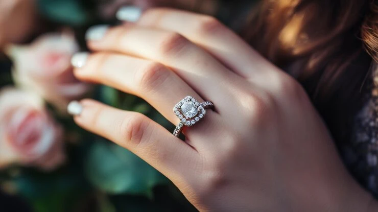 Diamond Engagement Rings for Women With Classic Solitaire Look