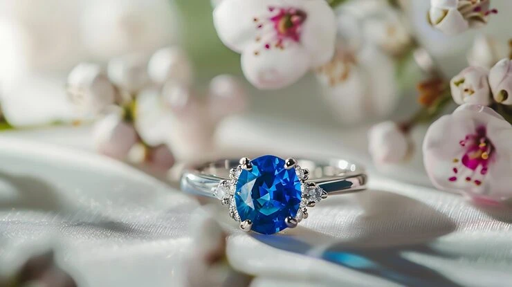 Gorgeous Diamond Engagement Rings for Women With Colorful Accents