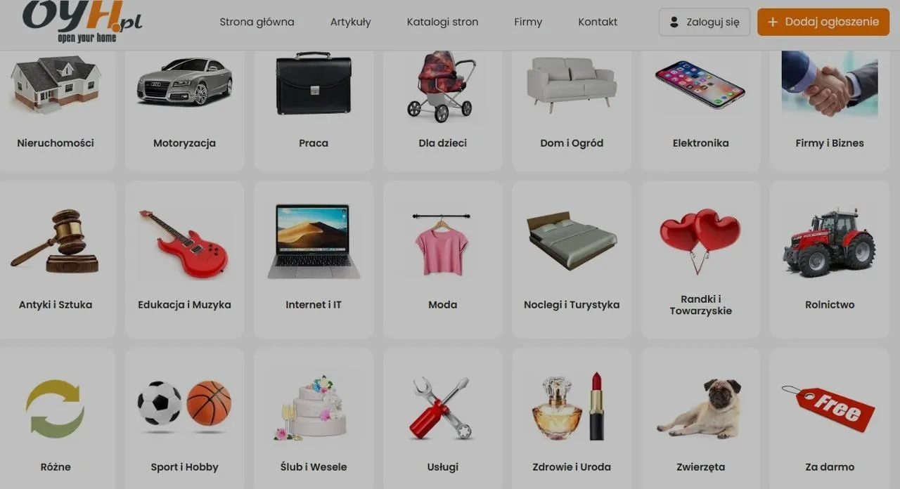 Darmowe ogłoszenia i bezpłatne oferty online
