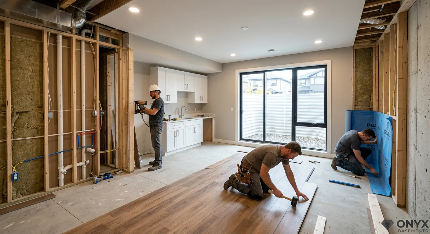 Best Basement Development Company in Calgary: Onyx Basements Leads the Way