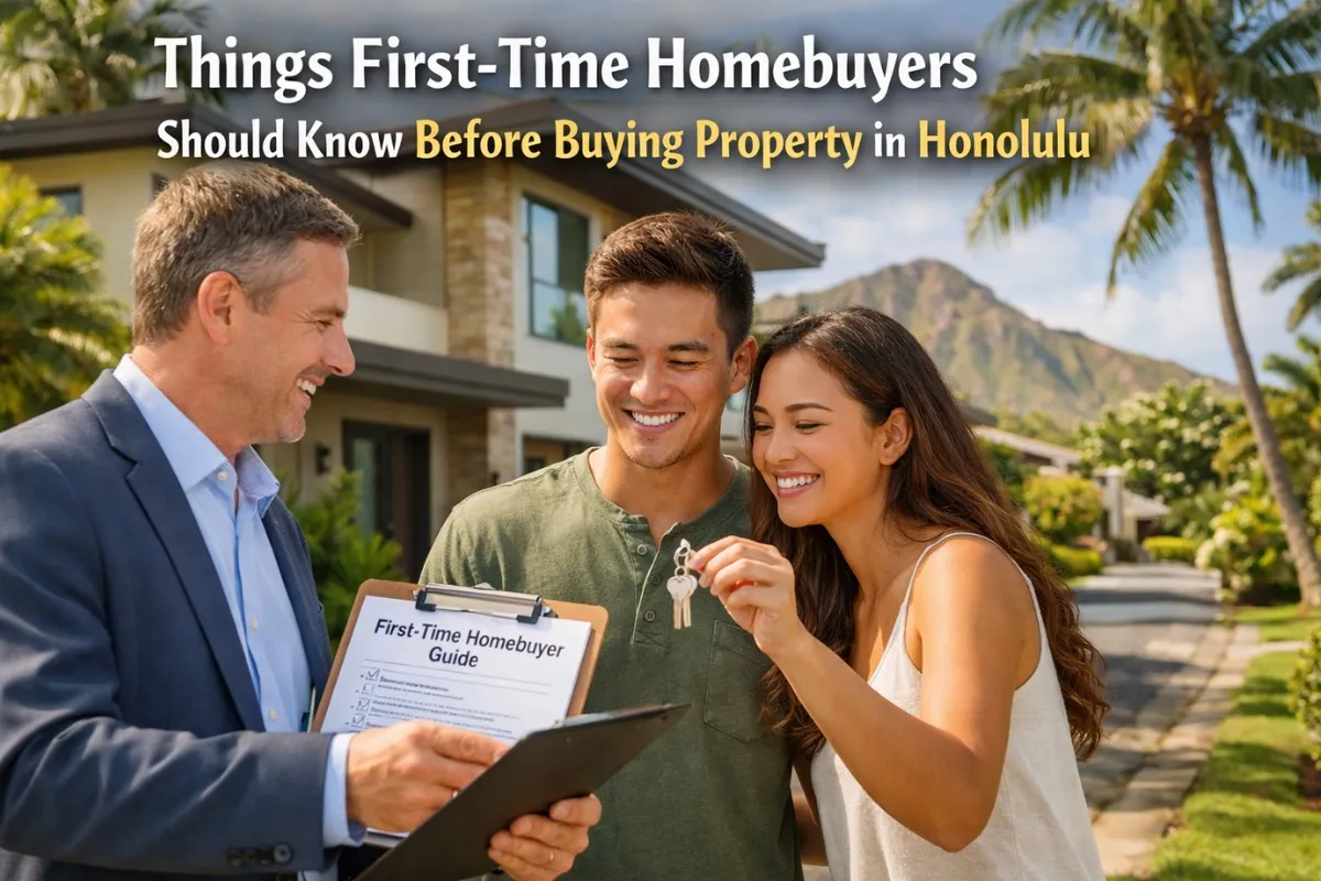 Things First-Time Homebuyers Should Know Before Buying Property in Honolulu