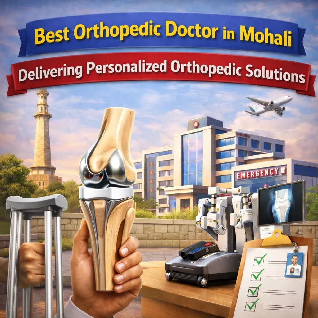 Best Orthopedic Doctor in Mohali Delivering Personalized Orthopedic Solutions