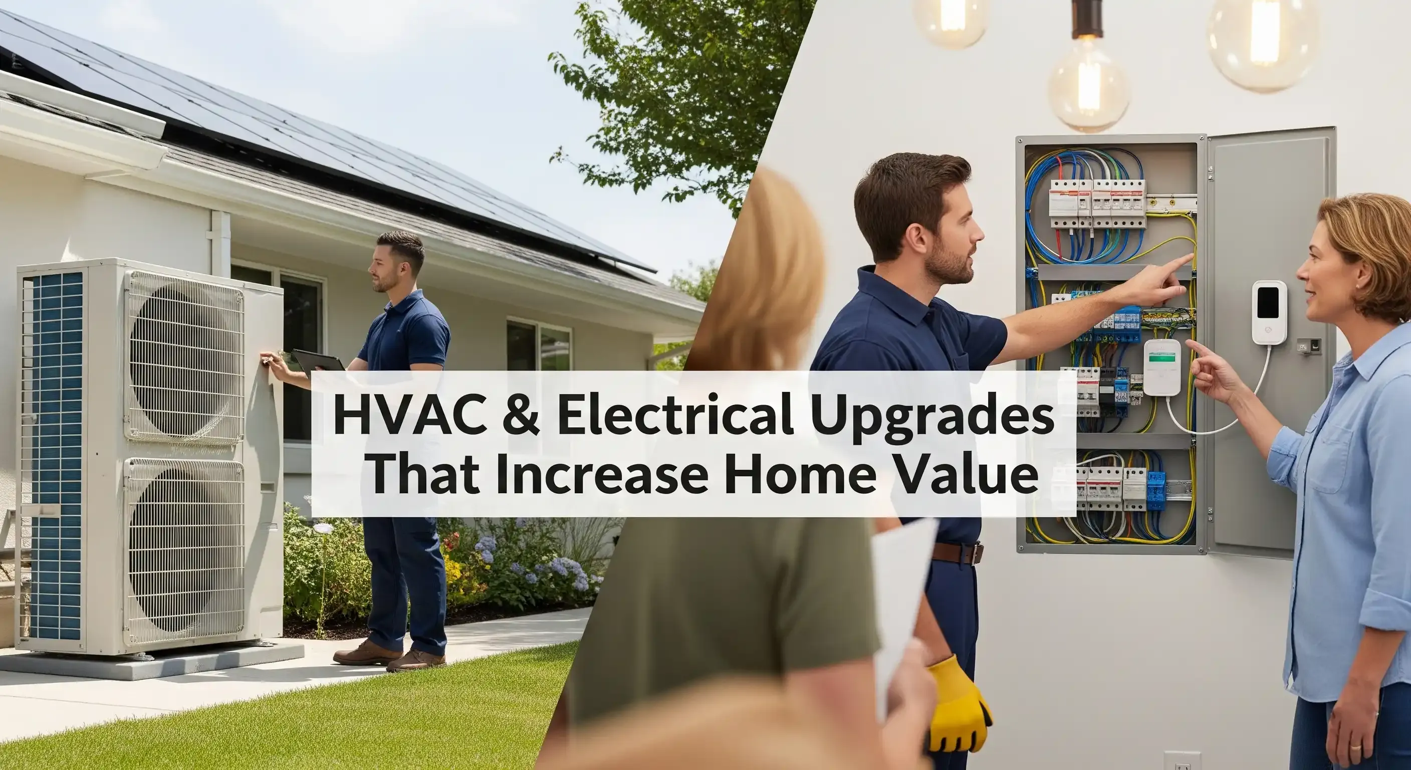 Top 10 HVAC & Electrical Upgrades That Increase Home Value