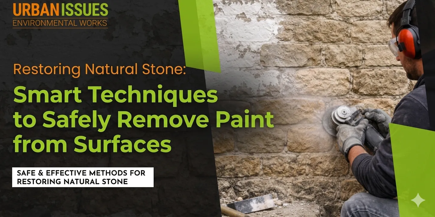 Restoring Natural Stone: Smart Techniques to Safely Remove Paint from Surfaces