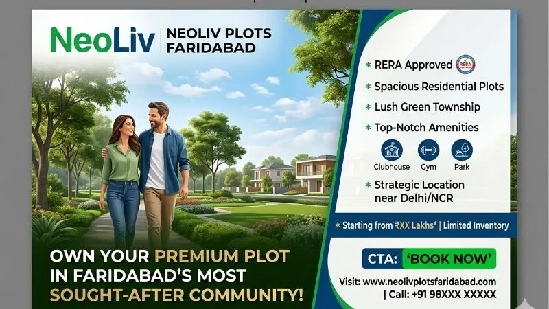 Discover Premium Living with Neoliv Plots Faridabad