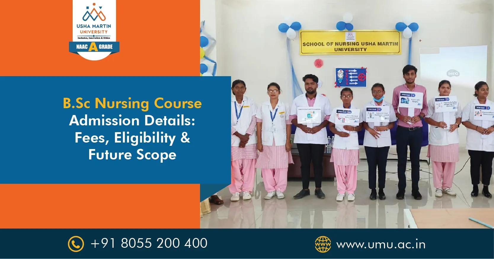 B.Sc Nursing Course Admission Details: Fees, Eligibility & Future Scope