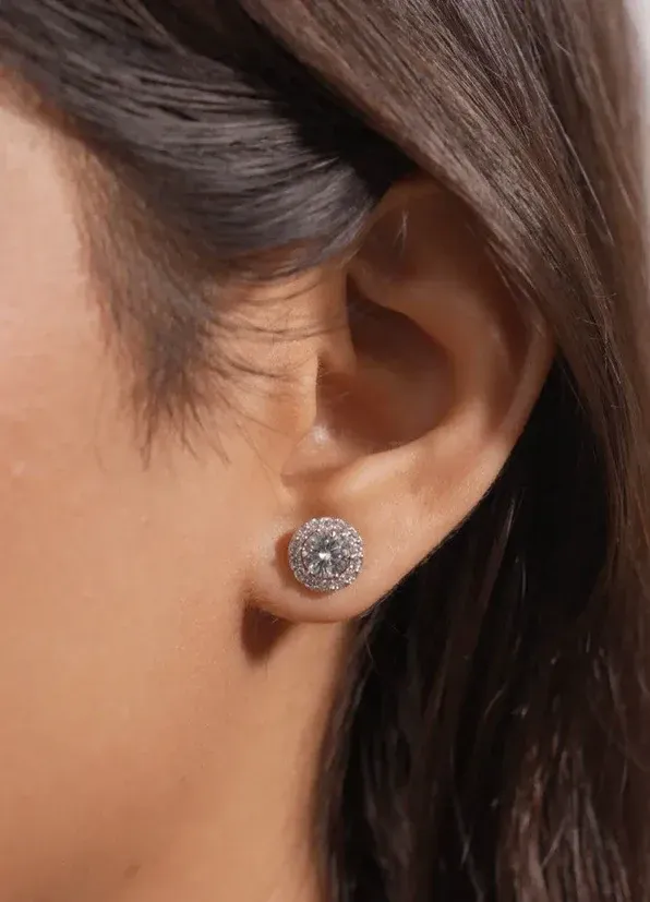 Diamond Stud Earrings
