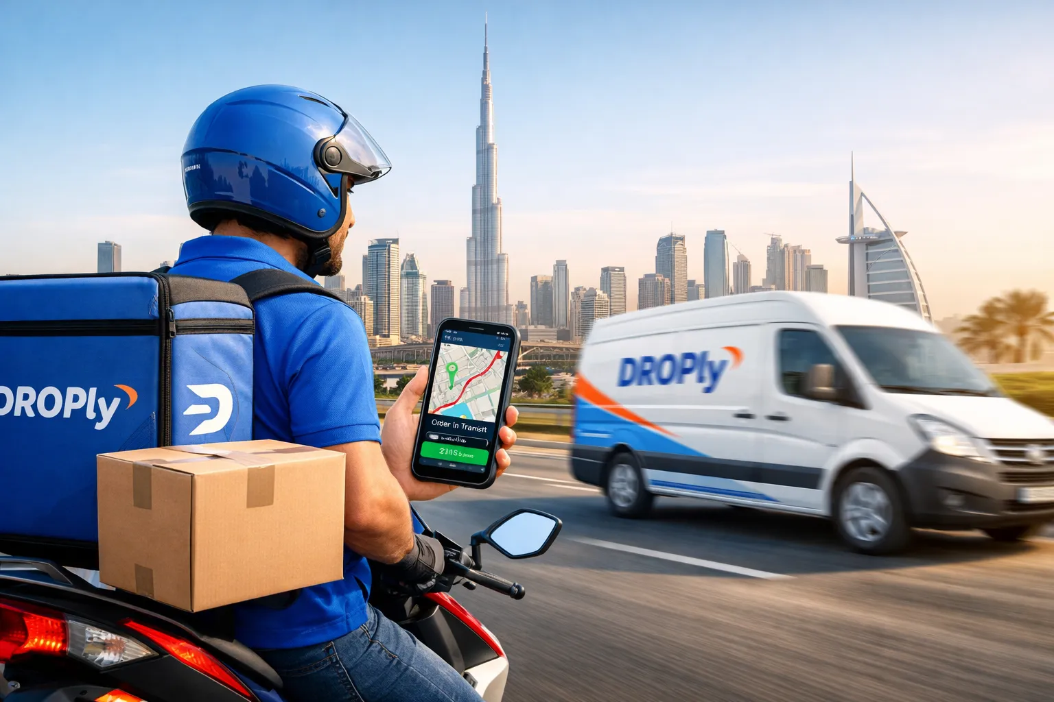 How Droply is Redefining Pickup and Delivery Service UAE with Quick Delivery?