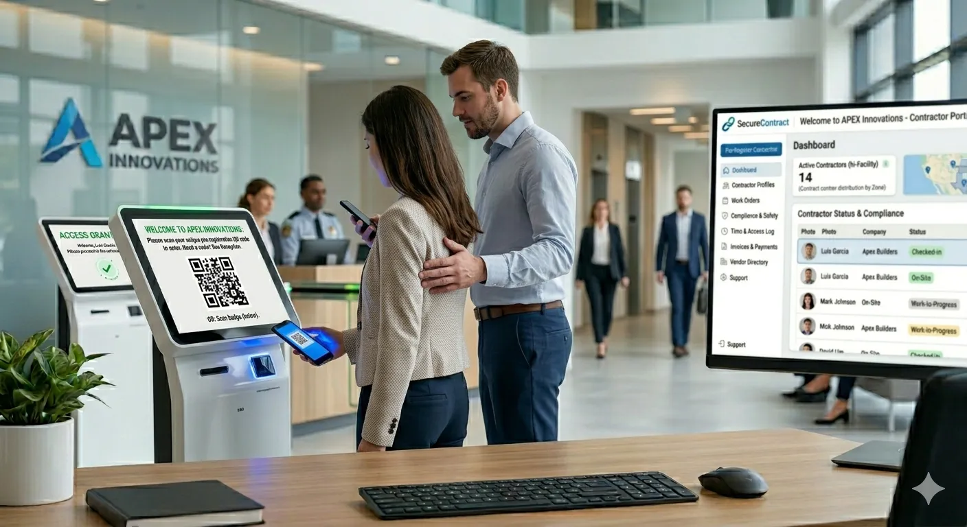 Touchless Visitor Management Systems: The Future of Office Security