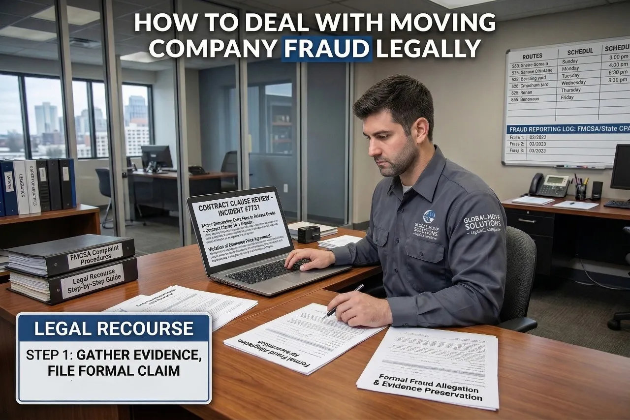How to Deal With Moving Company Fraud Legally