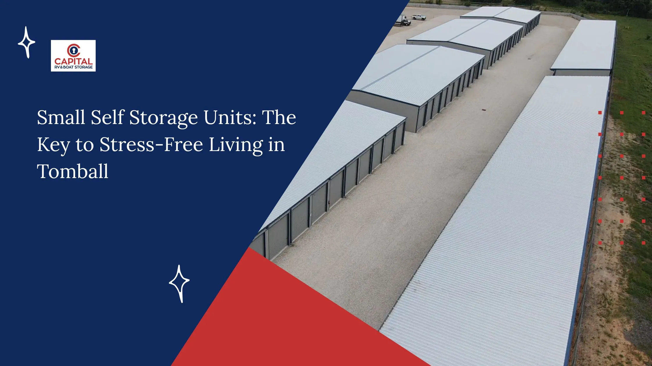 Small Self Storage Units: The Key to Stress-Free Living in Tomball