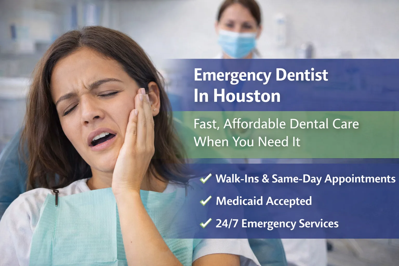 Emergency Dentist in Houston: Fast, Affordable Care When You Need It Most