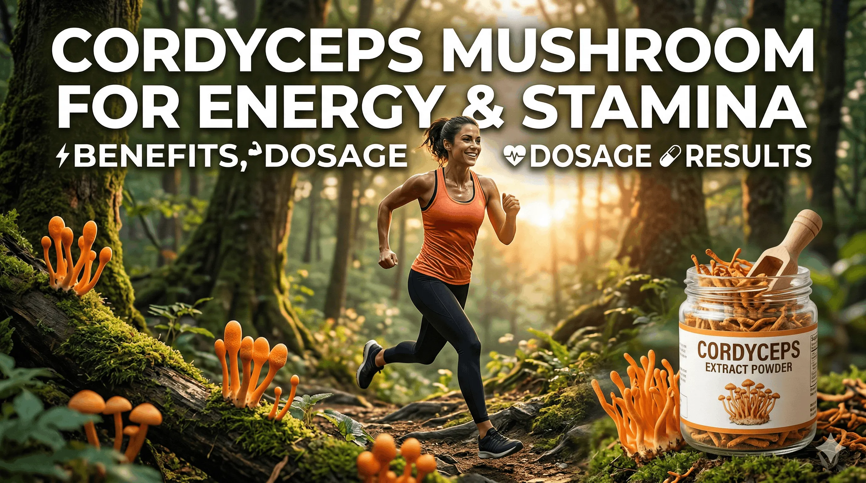 Cordyceps Mushroom for Energy and Stamina: Benefits, Dosage & Results