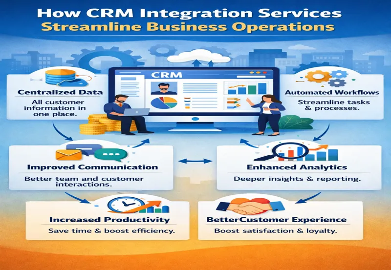 How CRM Integration Services Streamline Business Operations