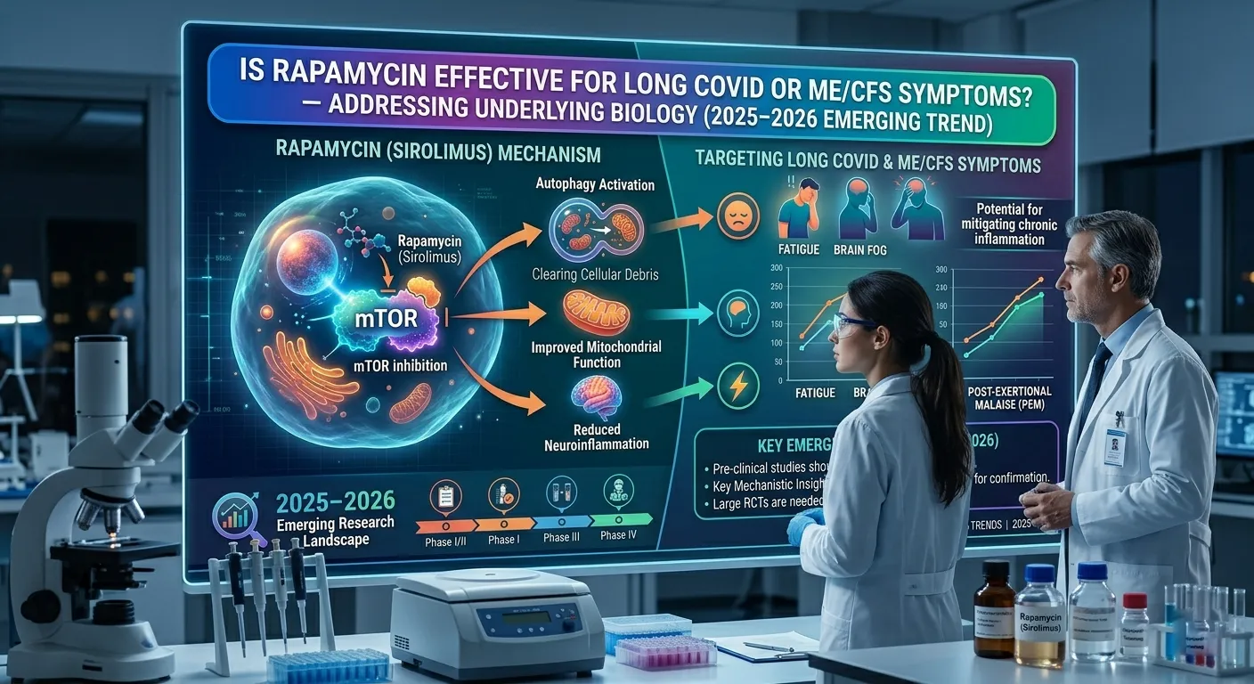 Is Rapamycin Effective for Long Covid or ME/CFS Symptoms? (Emerging 2025–2026 Trend)