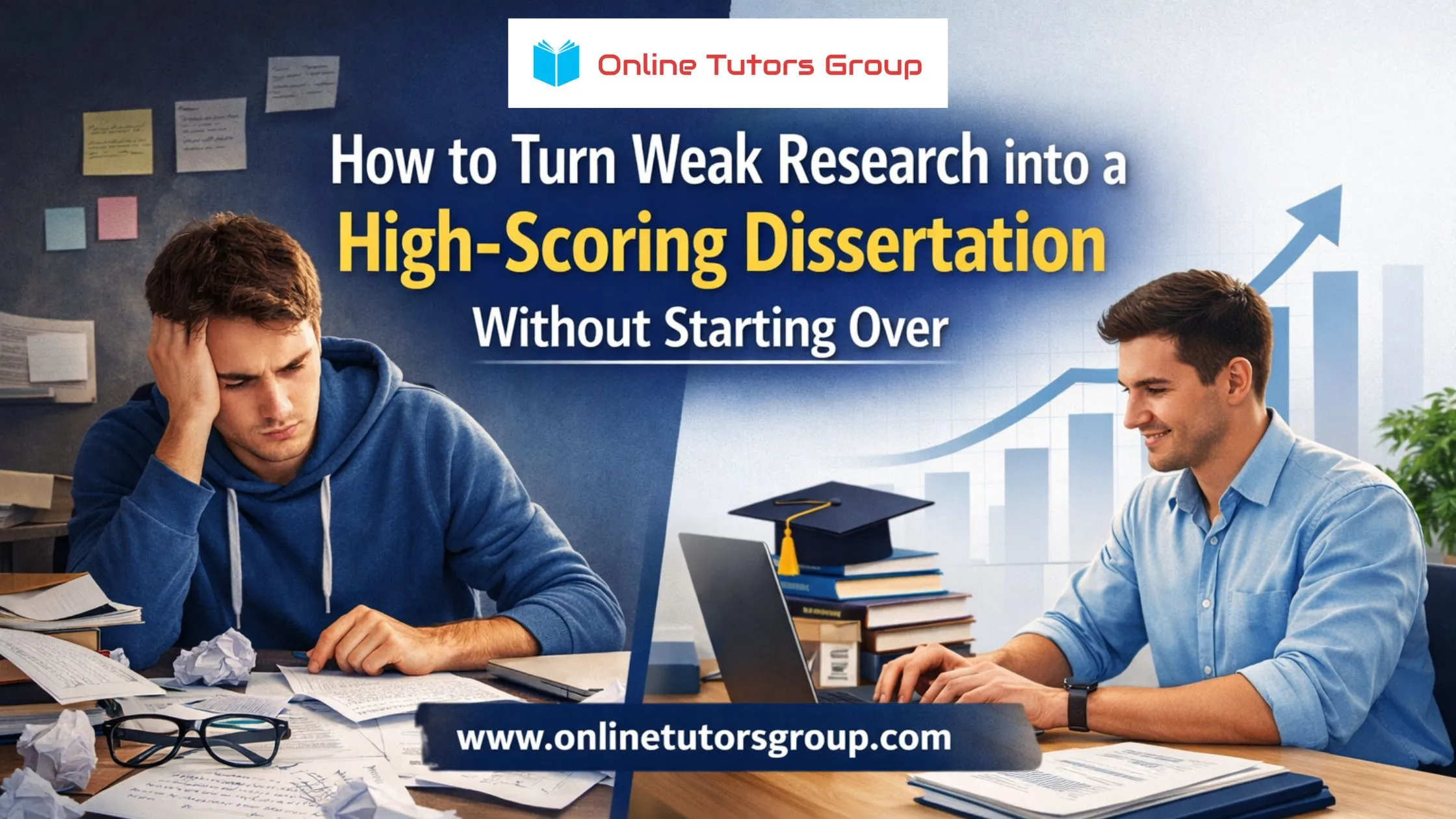 How to Turn Weak Research into a High-Scoring Dissertation Without Starting Over?