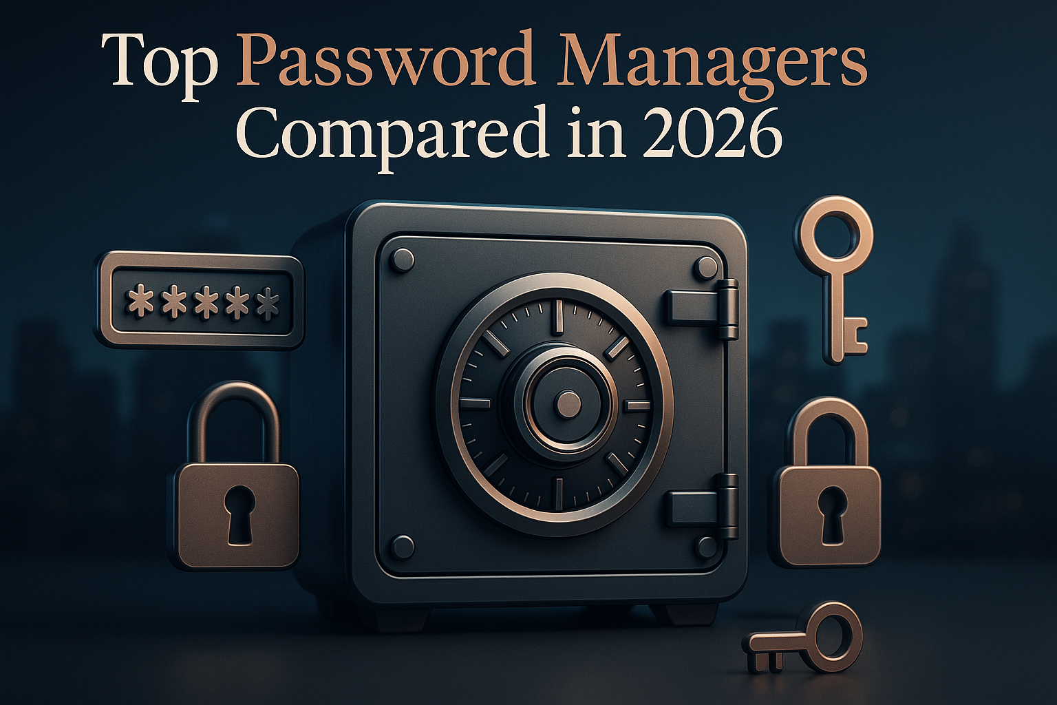 Top Password Managers Compared in 2026