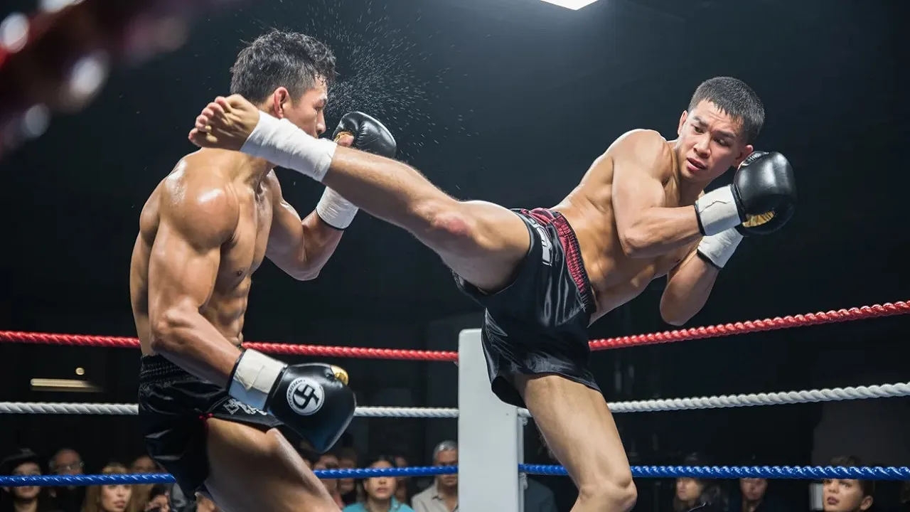 The strongest knockout strikes in kickboxing, and the most fierce and exciting