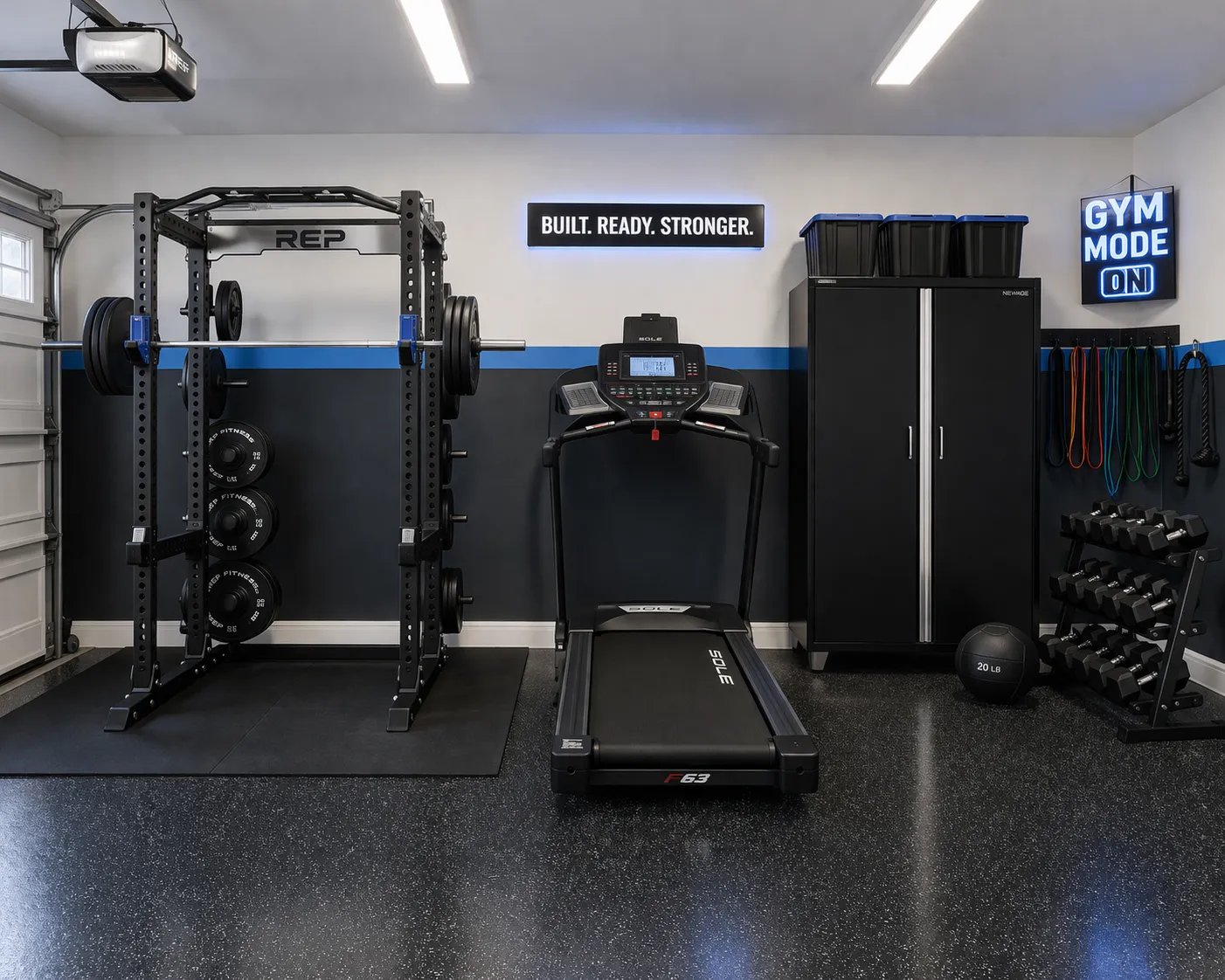 From Empty Room to Fully Functional Fitness Space