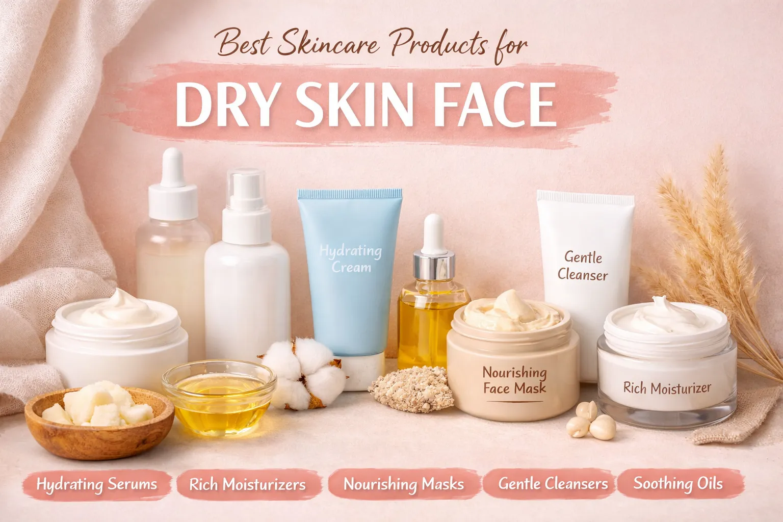 Best Skincare Products for Dry Skin Face