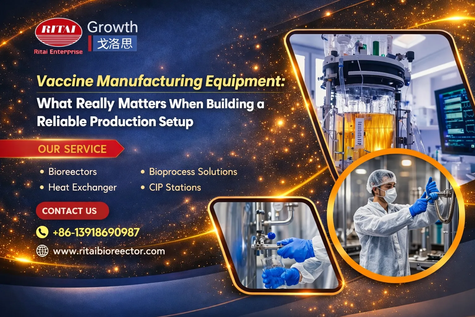 Vaccine Manufacturing Equipment: What Really Matters When Building a Reliable Production Setup