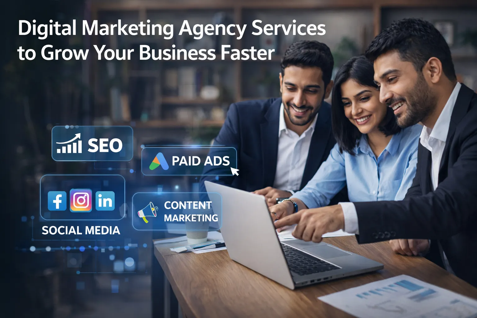 Digital Marketing Agency Services to Grow Your Business Faster