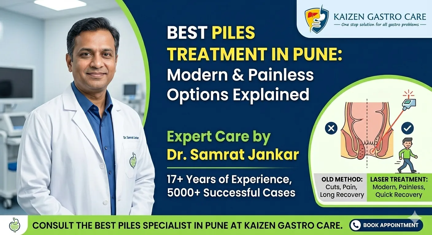 Best Piles Treatment in Pune: Modern & Painless Options Explained by Kaizen Gastro Care