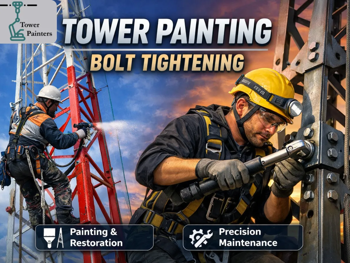 Tower Painting and Bolt Tightening: Why They Matter for Safe Structures in California