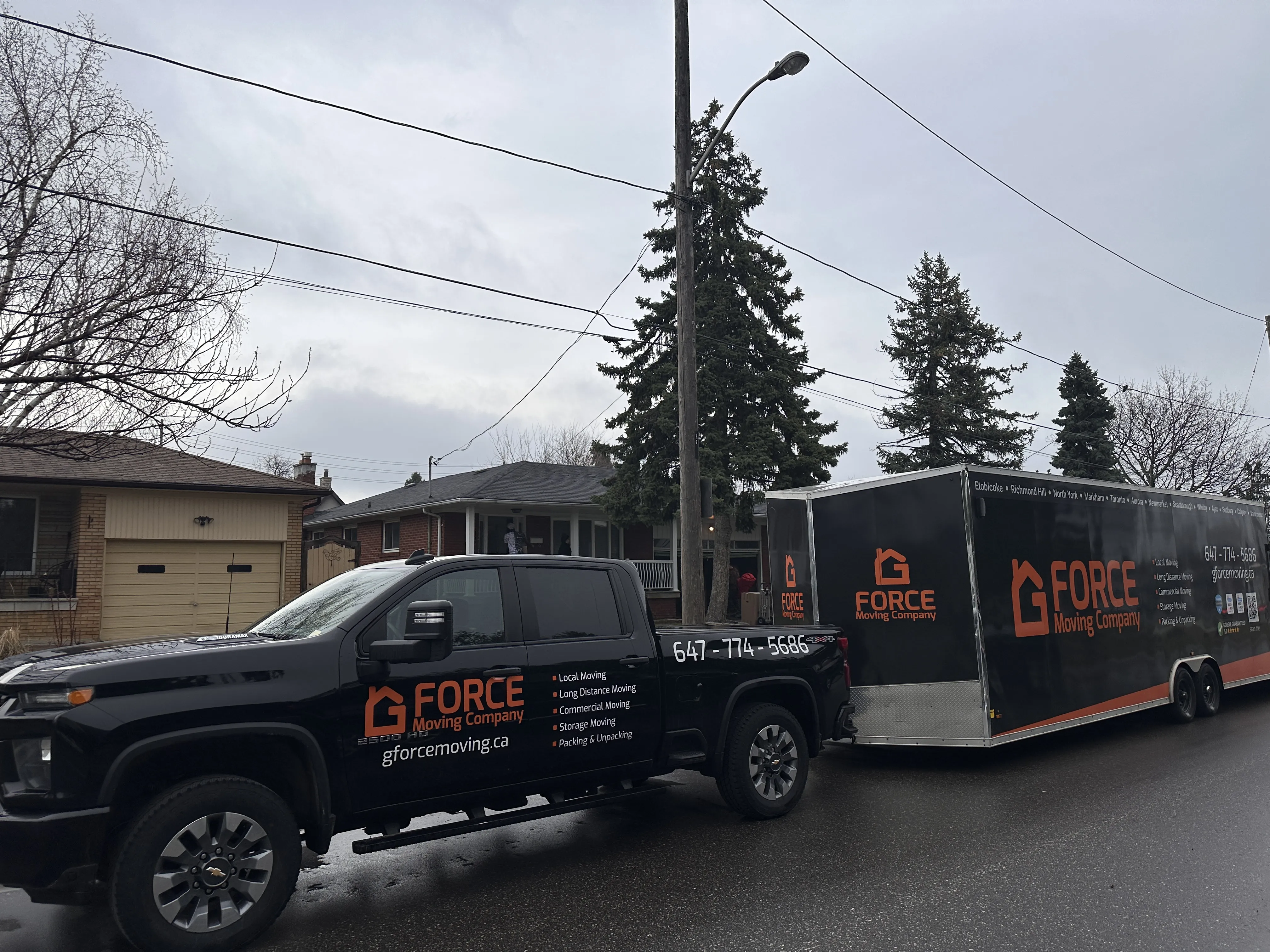 G Force Moving in Etobicoke: Experience That Builds Confidence