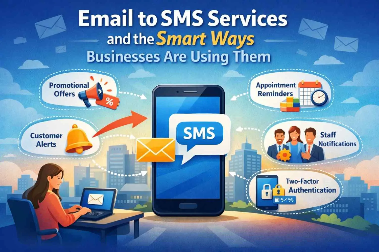 Email to SMS Services and the Smart Ways Businesses Are Using Them