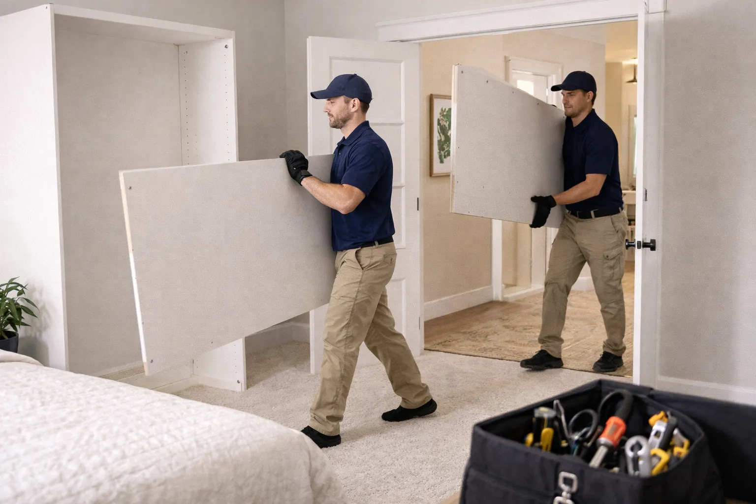 Comprehensive home and office furniture disassembly services.