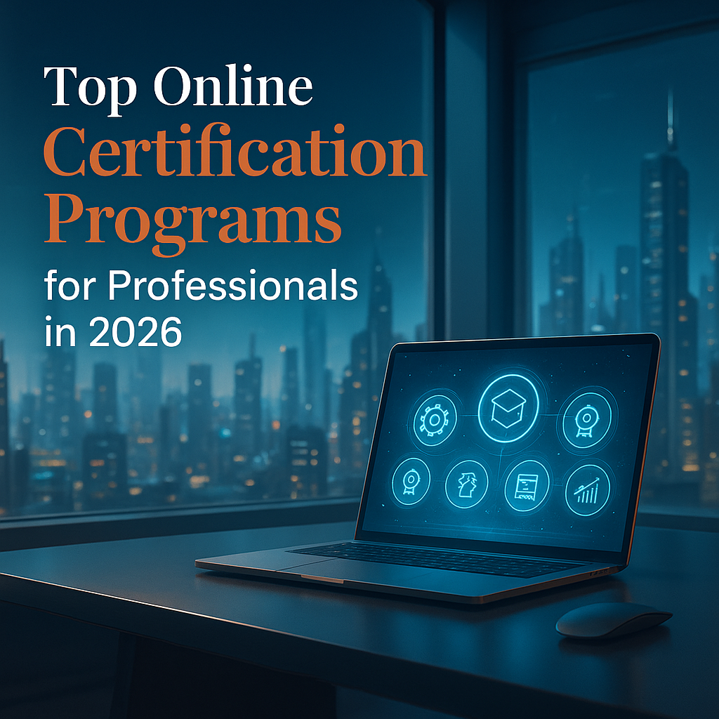 Top Online Certification Programs for Professionals in 2026