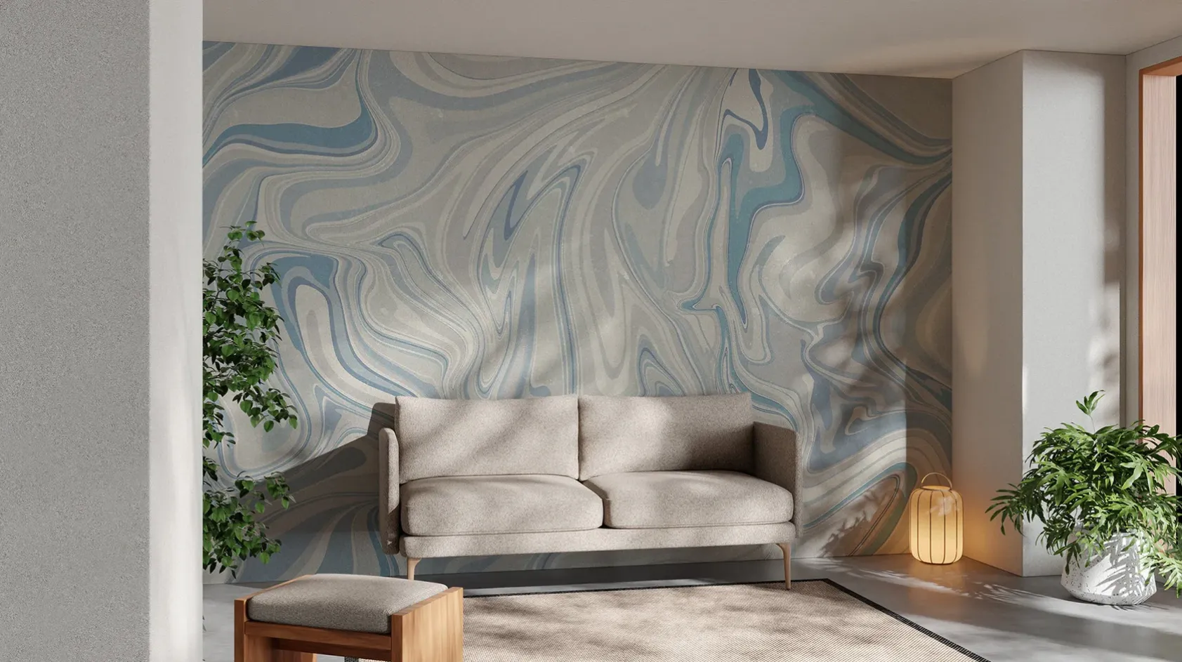 Blue Wallpaper Design Ideas: From Navy to Sky Blue Peel and Stick