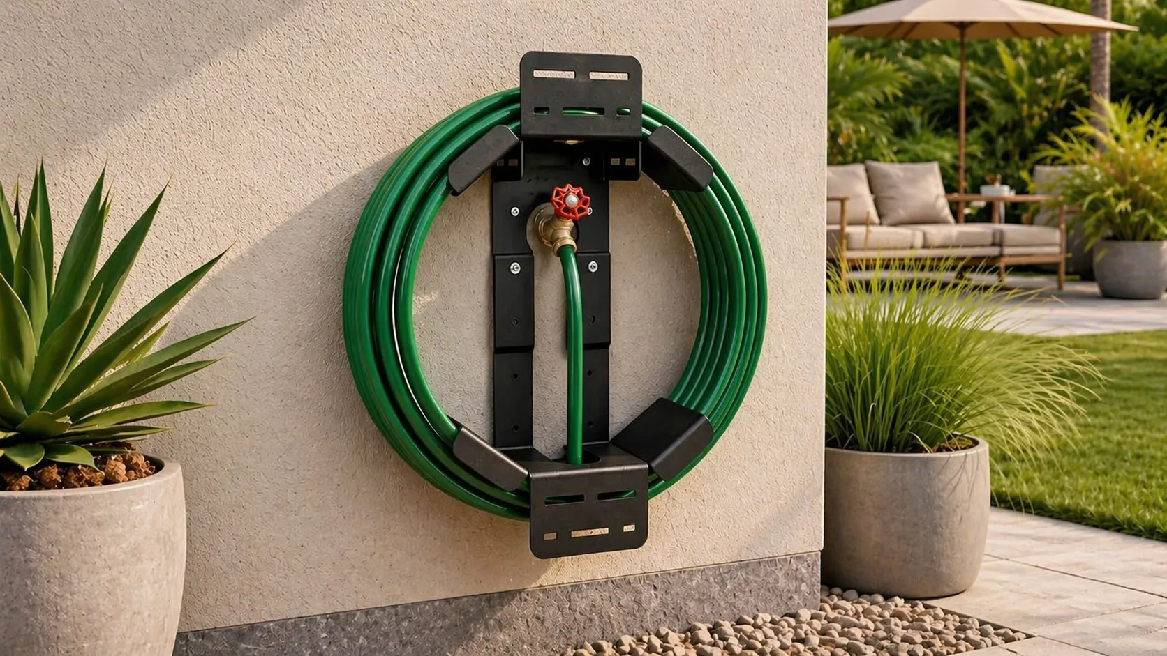 garden hose hanger, Hexavie