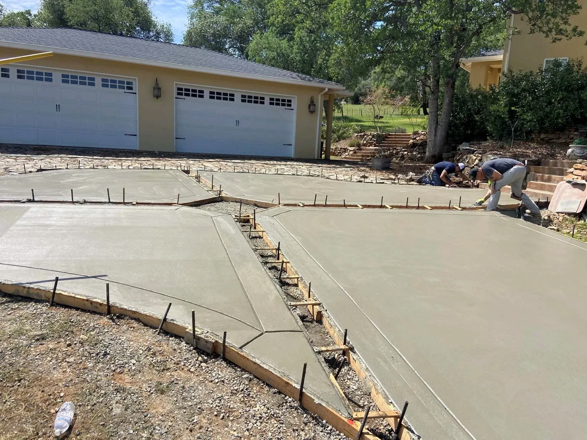 Smart Concrete Driveway Construction for Properties with Limited Space