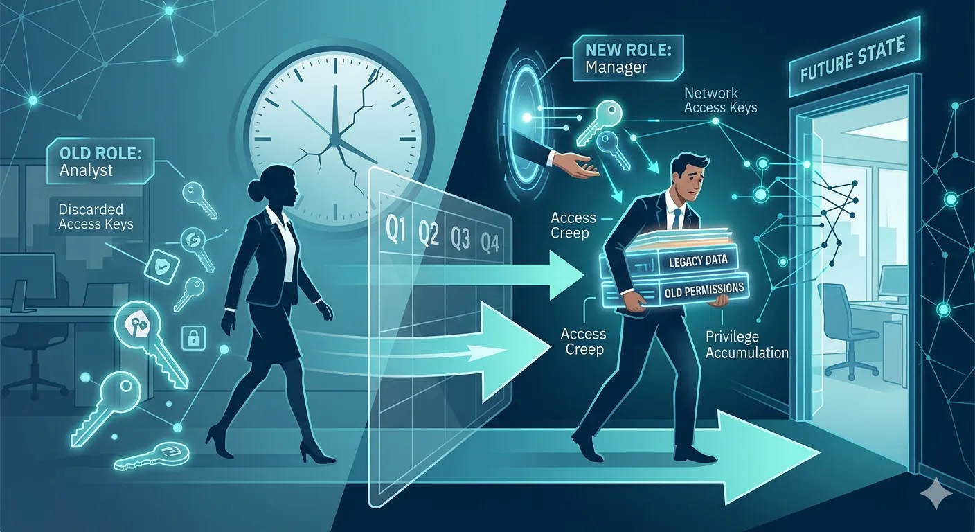 Why Role Changes Between Quarterly Access Reviews Create Hidden Risk