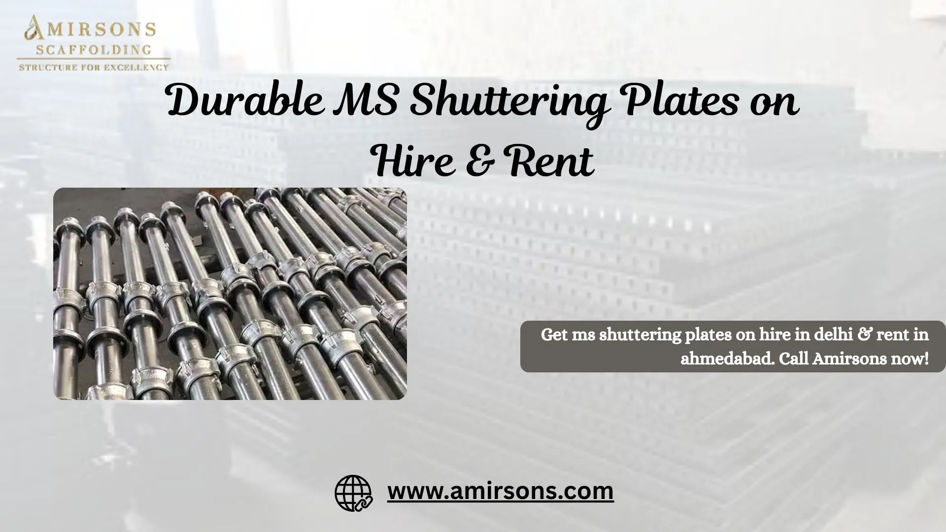 MS Shuttering Plates Role in Safe Concrete Formwork